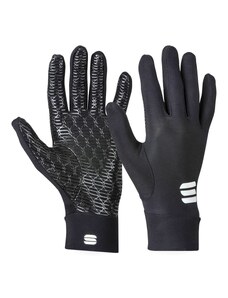 SPORTFUL Lycra race gloves black