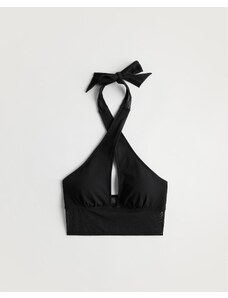 Gilly Hicks černá braletka Mesh Halter Bra Top