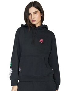 IKINA RVCA OBLOW PATCH HOODIE WS - černá -