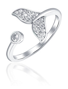 JVD Dámský stříbrný prsten se zirkony SVLR0637XE9BI56