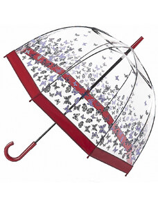 Fulton dámský průhledný deštník Birdcage 2 BUTTERFLY DREAM L042