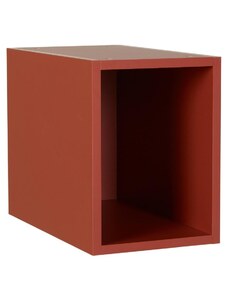 Červený doplňkový box do komody Quax Cocoon 48 x 28 cm