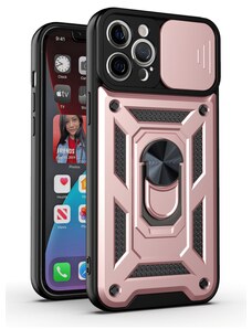 Ochranný kryt pro iPhone 12 Pro MAX - Mercury, Camera Slide Rose