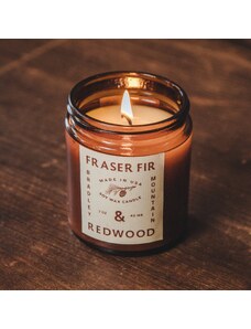 Fraser Fir and Redwood Candle - Bradley Mountain