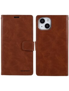 Ochranné pouzdro pro iPhone 14 PLUS - Mercury, Bluemoon Diary Brown