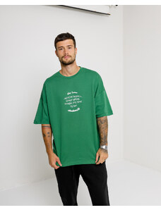 Don Lemme Oversized Triko Silence - green