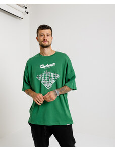 Don Lemme Oversized Triko Checkmate - green