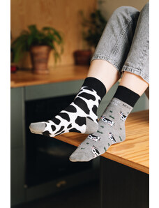 More Ponožky Milk 078-A040 Melange Grey Melange Grey