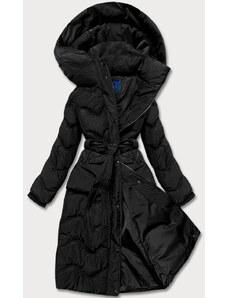 Ann Gissy Rozšířená černá dámská bunda (AG2-J81)