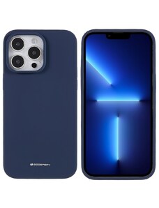 Ochranný kryt pro iPhone 14 Pro MAX - Mercury, Silicone Navy