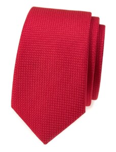 Červená kravata SLIM 5cm