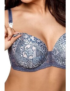 Ava Lingerie Kojicí podprsenka s kosticí 1692 modrá