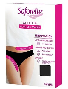 Menstruační kalhotky Saforelle černé