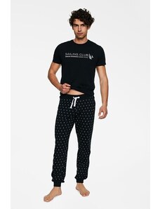 Henderson Pánské pyžamo Pirate černé