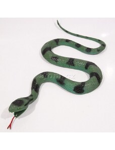 Lamps Gumový had zelený 27cm