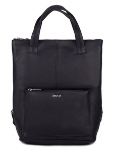 Dámský batoh kožený SEGALI 9061 černý