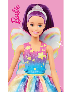Tip Trade Dětský ručník Barbie Duhová víla 30x50 cm