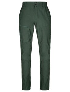 Pánské outdoorové kalhoty Kilpi JASPER-M tmavě zelené