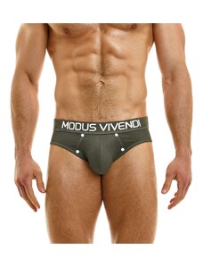Modus Vivendi Jeans slipy khaki MV-05013