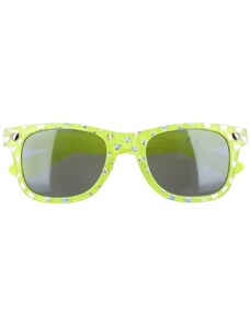 Sunmania Světle zelené srdíčkové dětské brýle Wayfarer "Hearts"