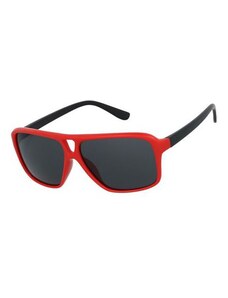 Sunmania Červeno-černé dětské sluneční brýle "Player"