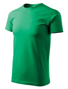 Malfini Pánské triko jednoduché, trávově zelená