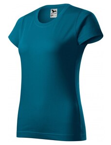 Malfini Levné dámské triko jednoduché, petrol blue