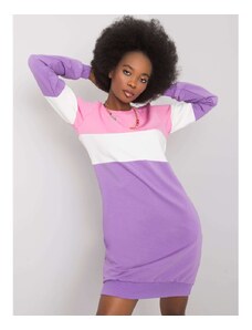 Dámské mikinové šaty Feliciana fialovo-růžové, FP58691PI-S S
