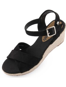 Dámské sandály Refresh Low Sandal In Eco-Leather Black