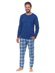 DN Nightwear Pánské pyžamo Jones modré