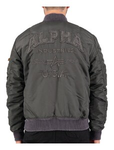 Alpha Industries MA-1 VF Authentic Overdyed (greyblack) L