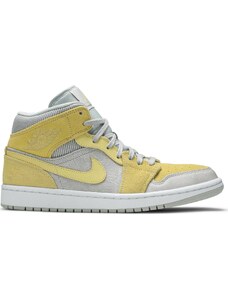 Air Jordan Jordan 1 Mid Mixed Textures Yellow