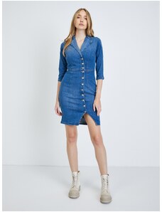 Modré džínové košilové šaty ORSAY - Dámské