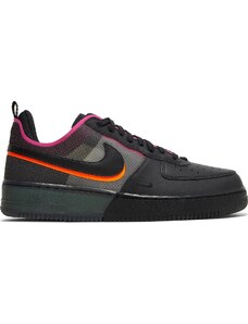 Nike Air Force 1 React Black Team Orange Pink Prime