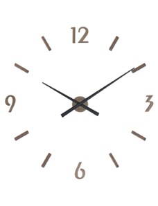 Nalepovací hodiny JVD HT467.3, imitace dřeva