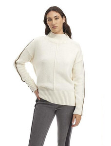 SVETR LA MARTINA WOMAN TRICOT FULL ZIP ALPACA B