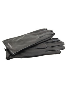 CALVIN KLEIN Dámské kožené černé rukavice K50K509540-BAX-733
