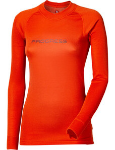 Dámské funkční triko PROGRESS Df Ndrz Print oranžové