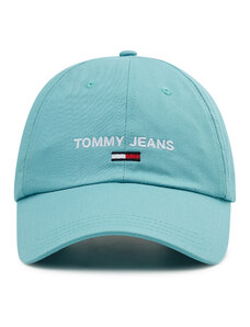 Tommy jeans pánská tyrkysová kšiltovka