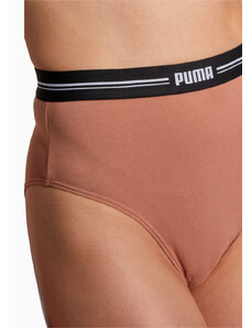 PUMA Two Pair Pack High Waist Brief XS