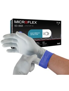 Ansell MICROFLEX 93-868 - Nitrilové vyšetřovací rukavice pro vysoká rizika
