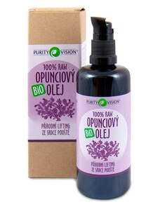 Purity Vision Bio opunciový olej raw 100 ml