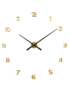 Nalepovací hodiny JVD HT465.2 zlaté