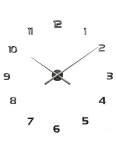 Nalepovací hodiny JVD HT465.7 černé