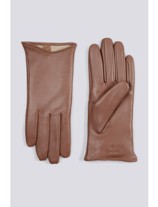 RUKAVICE GANT LEATHER GLOVES hnědá S