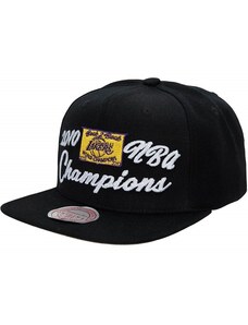 Mitchell & Ness Los Angeles Lakers 2010 NBA Champs Snapback / Černá, Bílá