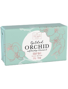 Tuhé mýdlo Scottish Fine Soaps – pozlacená orchidej, 220 g