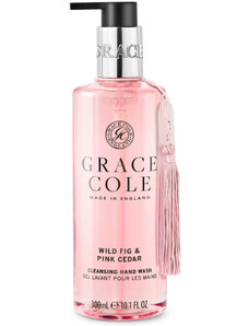 Tekuté mýdlo na ruce Grace Cole Wild Fig & Pink Cedar – fík a růžový cedr, 300 ml