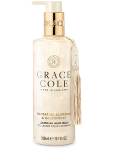 Tekuté mýdlo na ruce Grace Cole Nectarine Blossom & Grapefruit – nektarinkový květ a grapefruit, 300 ml