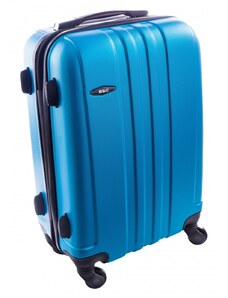Cestovní kufr RGL 740 modrý metalický - M